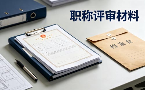 职称认定材料